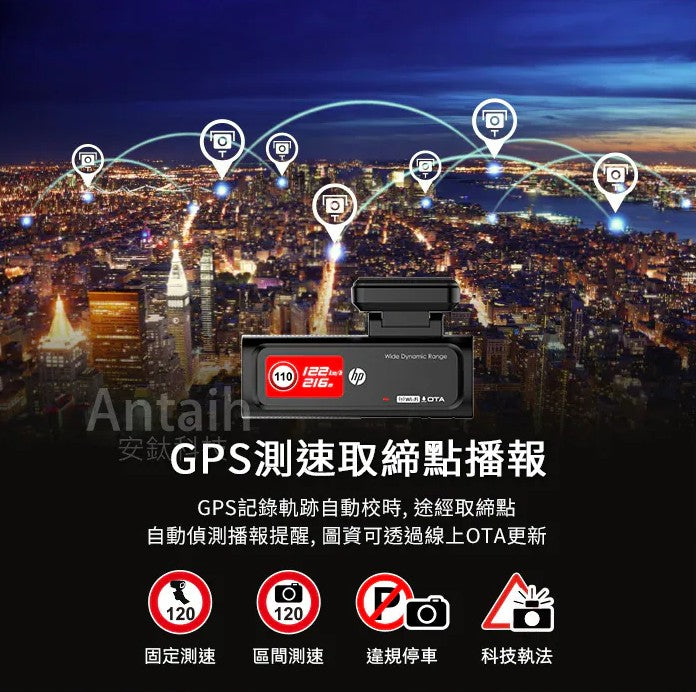 【贈32G】HP 惠普 F499x雙錄 4K超高畫質+測速+WIFI 極致美學口紅機