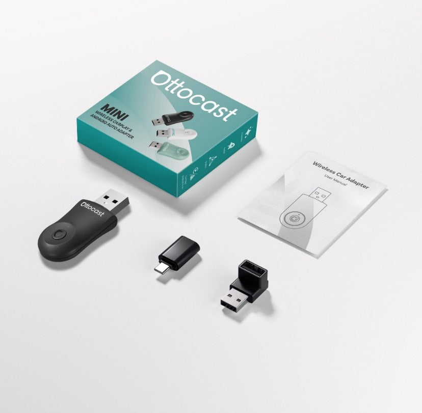 OTTOCAST Mini 二合一無線轉接器