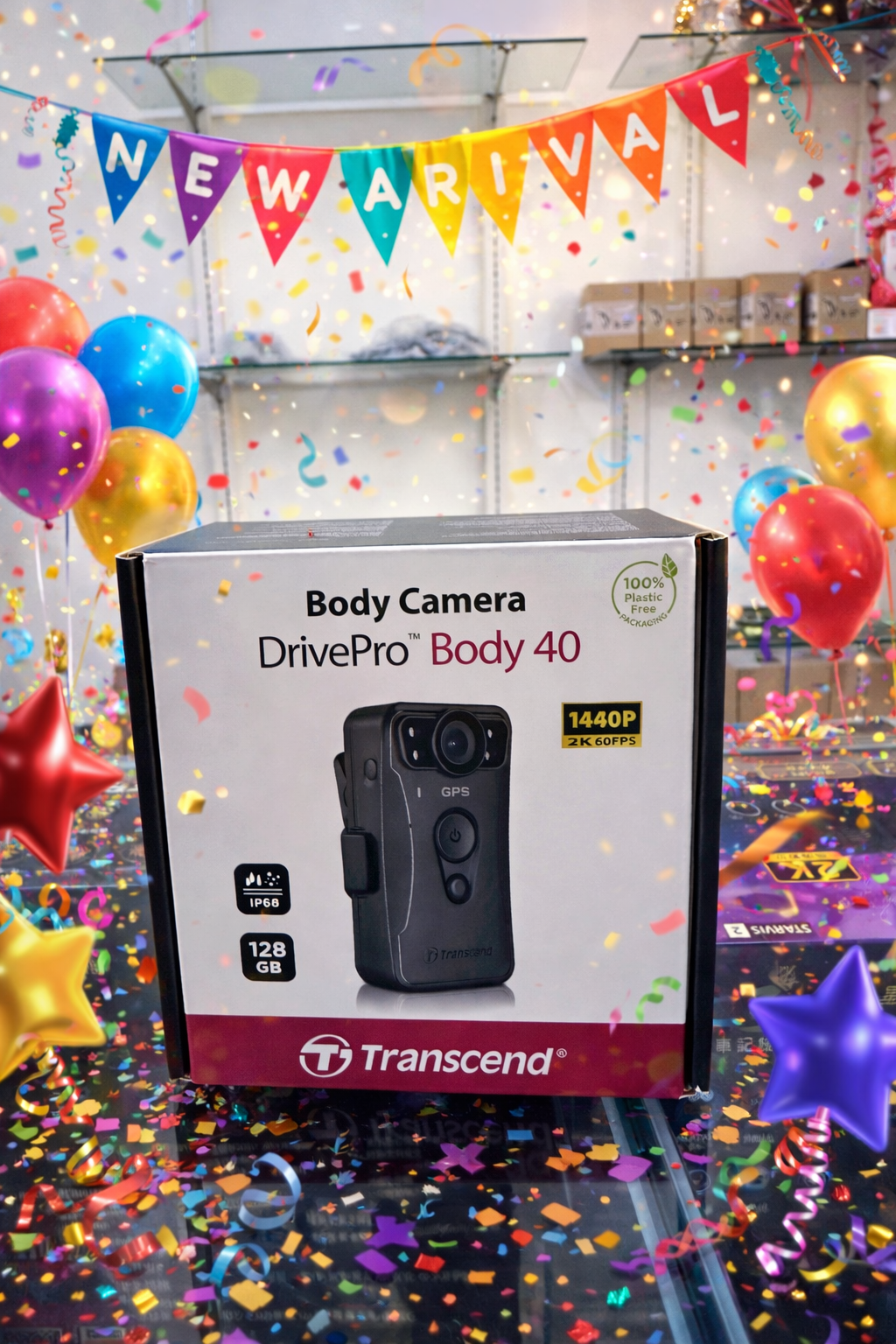 【新品入庫】執法與保全的最強後盾：創見 DrivePro™ Body 40 實體門市正式開賣！