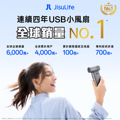 JisuLife 几素 Handheld Fan Life7 摺疊式 手持高速風扇