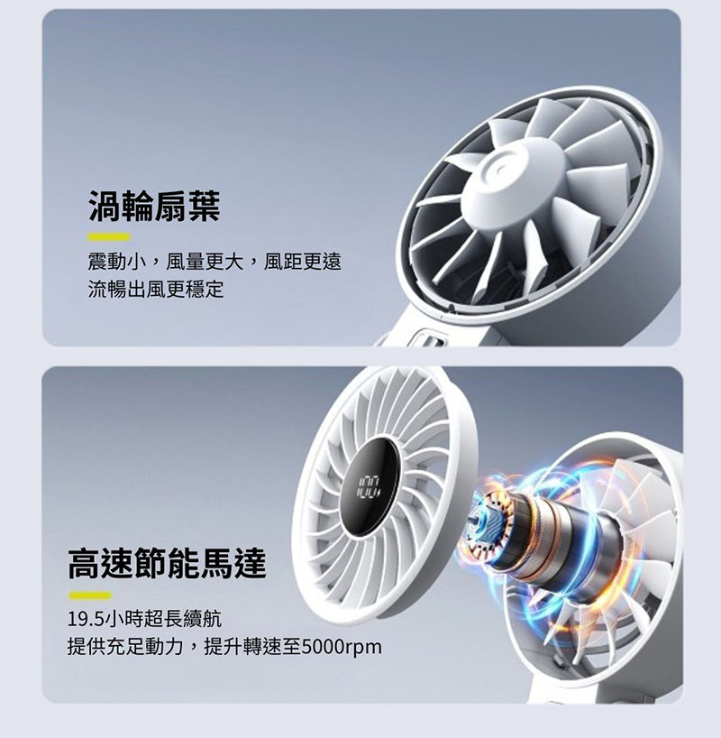 JisuLife 几素 Handheld Fan Life7 摺疊式 手持高速風扇