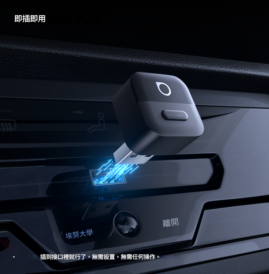 OTTOCAST MINI PICO 車用無線CarPlay