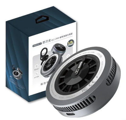 【JC TECH.】FREEZE-X 智冷充 Qi2.2 25w磁吸無線充電器 製冷無線充電器