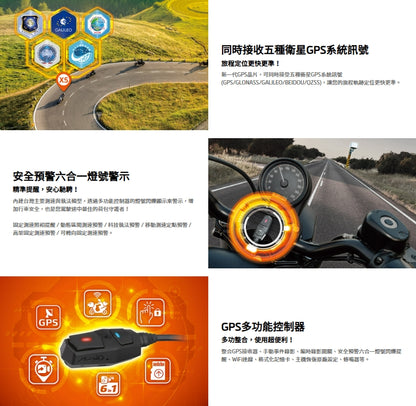Mio MiVue M820WD 勁系列 【三年保固｜附64G】HDR 星光級雙鏡頭機車行車記錄器
