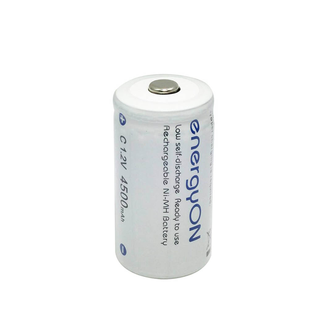 NEXcell 耐能 energy on C 【4500mAh】鎳氫低自放充電電池 2號 可充500次