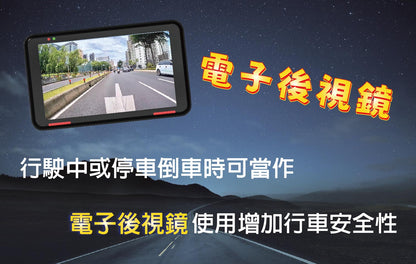星易科技 Aquarius水瓶座 前後雙鏡頭多功能行車記錄器