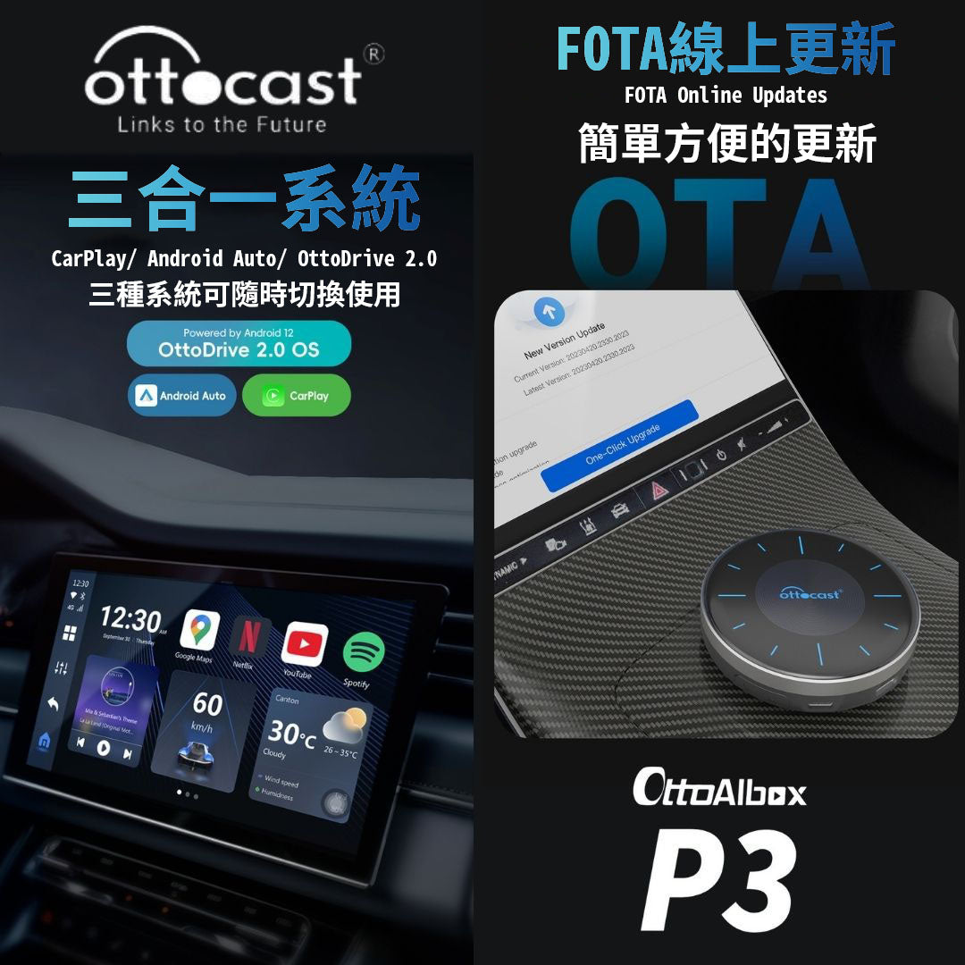 Ottocast p3 車用安卓盒子