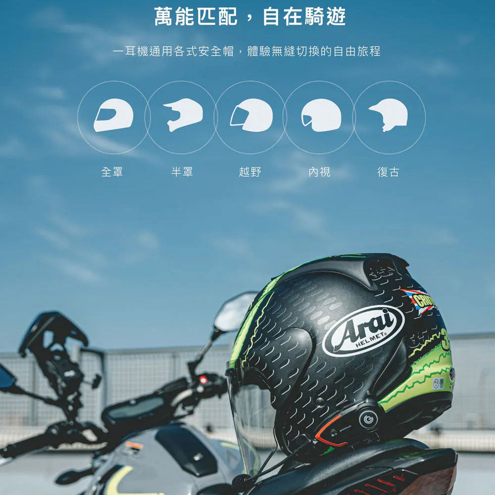 【高CP值】Grantclassic  RideTune c300 我聽你講 安全帽藍牙耳機