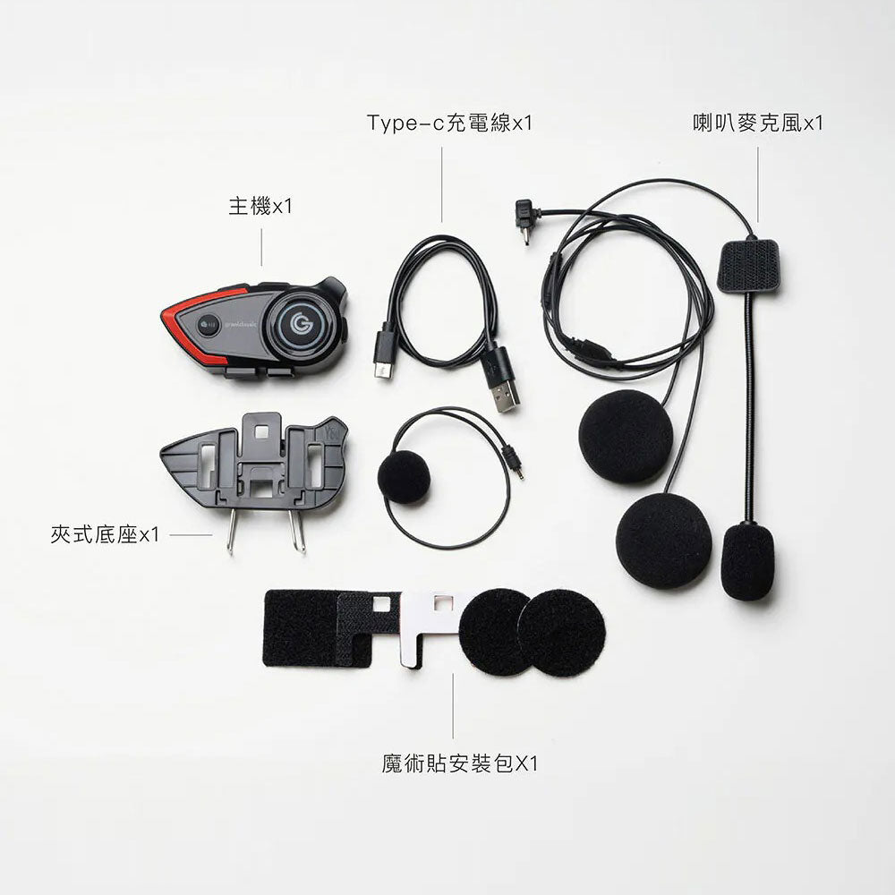 【高CP值】Grantclassic  RideTune c300 我聽你講 安全帽藍牙耳機