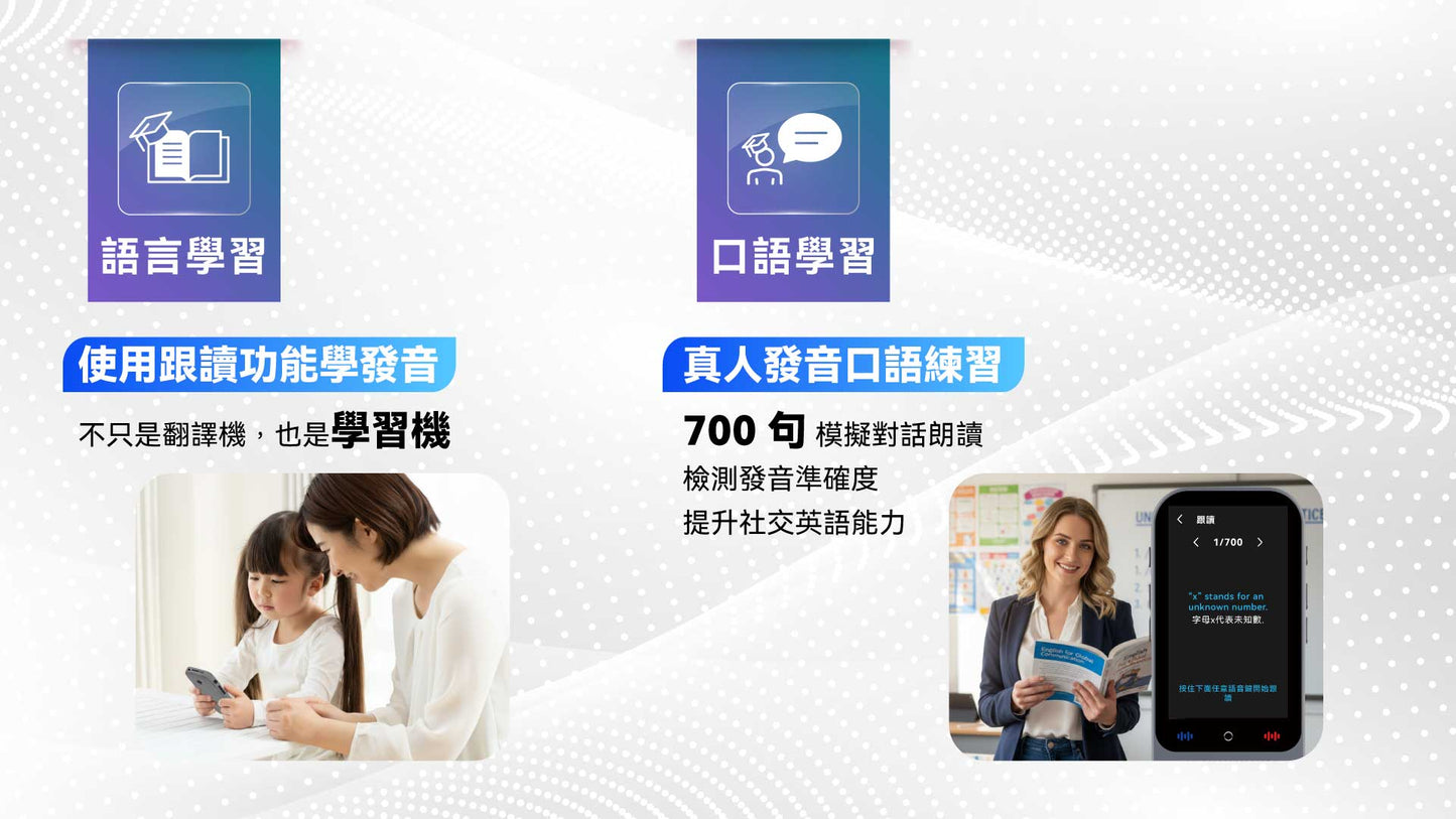 快譯通 VT660 雙向即時智慧口譯機｜出國旅遊商務必備