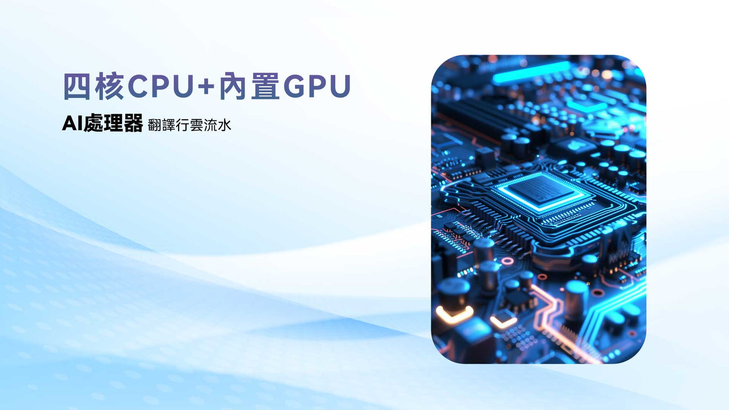 快譯通 VT660 雙向即時智慧口譯機｜出國旅遊商務必備